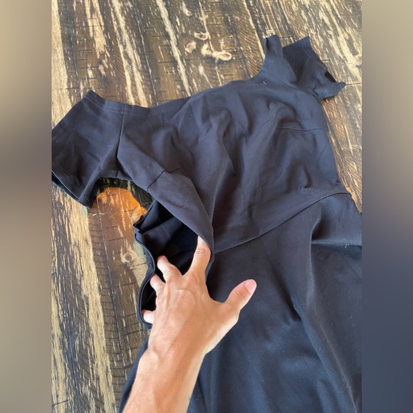 NEW ⭐️ SARIN MATHEWS 💕 Black Circle High Low Dress - Medium - Picture 12 of 15